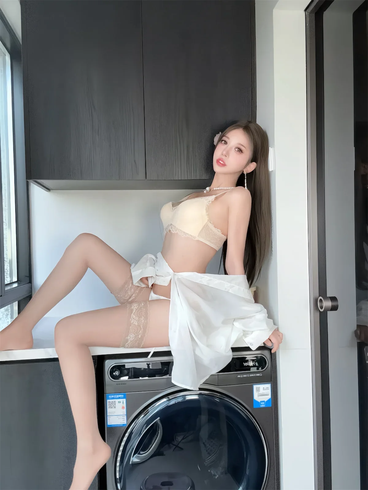 过期米线线喵 – 羞涩の妻｜高清图片集