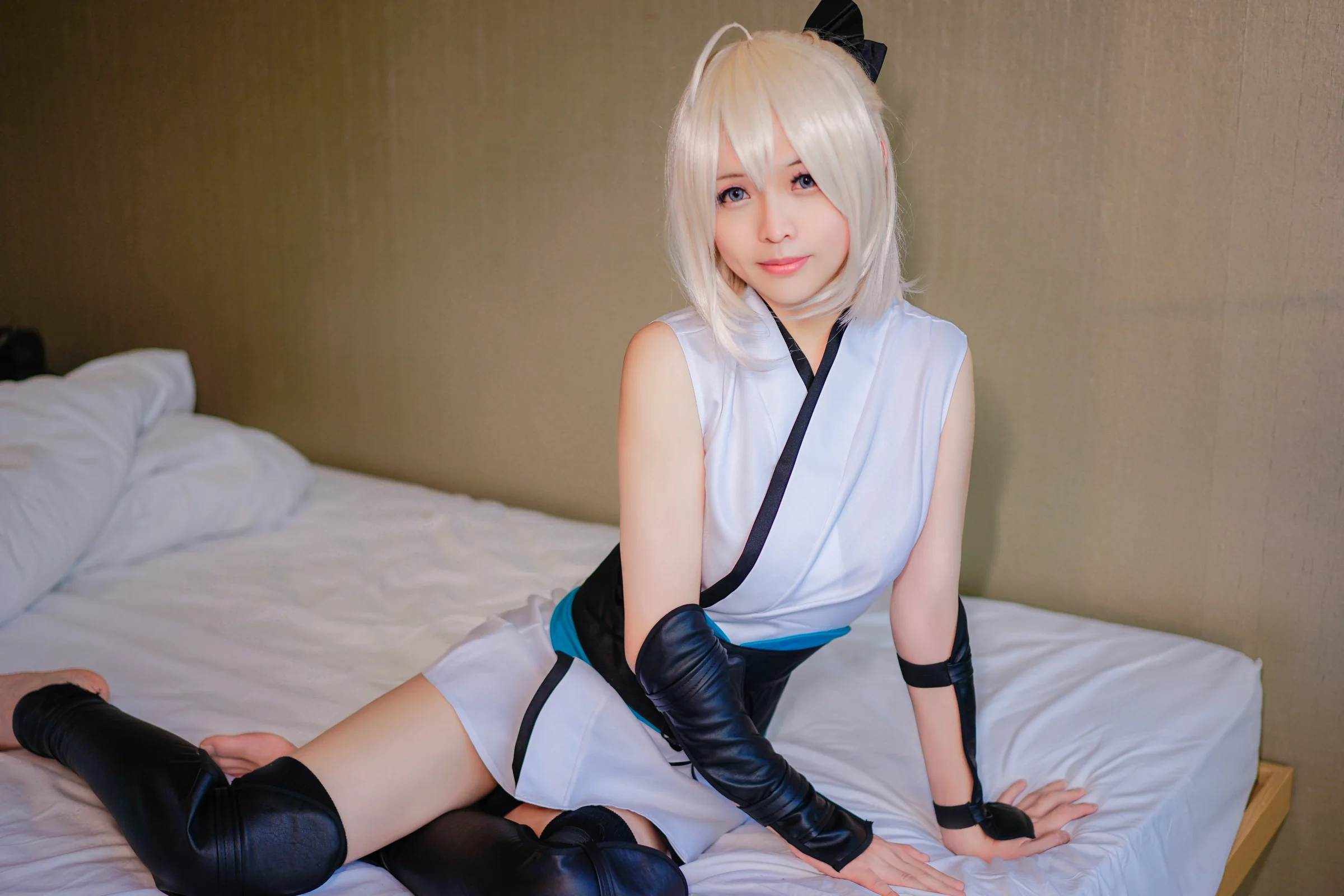 【fate grand order】冲田总司COS写真