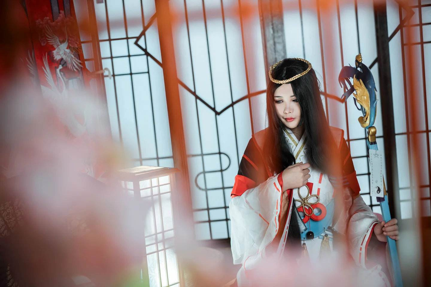 阴阳师八百比丘尼COS写真