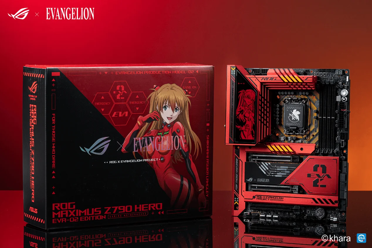 明日热爱 战意补完！ROG x EVA联名新品全网开售｜高清图片集