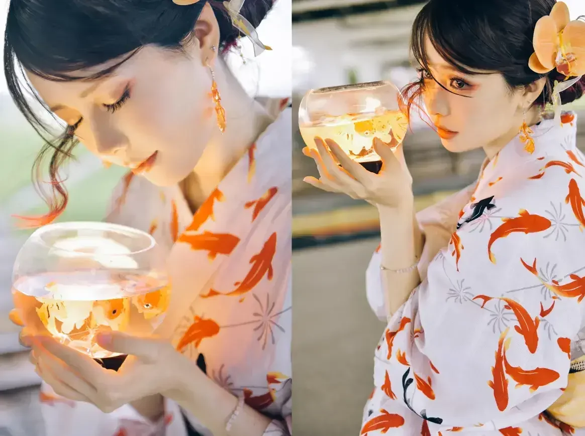 ElyEE子 – Goldfish Stroll 金魚散步｜高清图片集