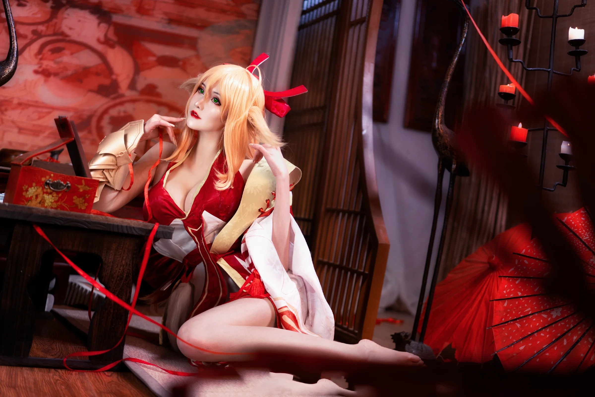 狐妖小红娘 涂山红红COS写真