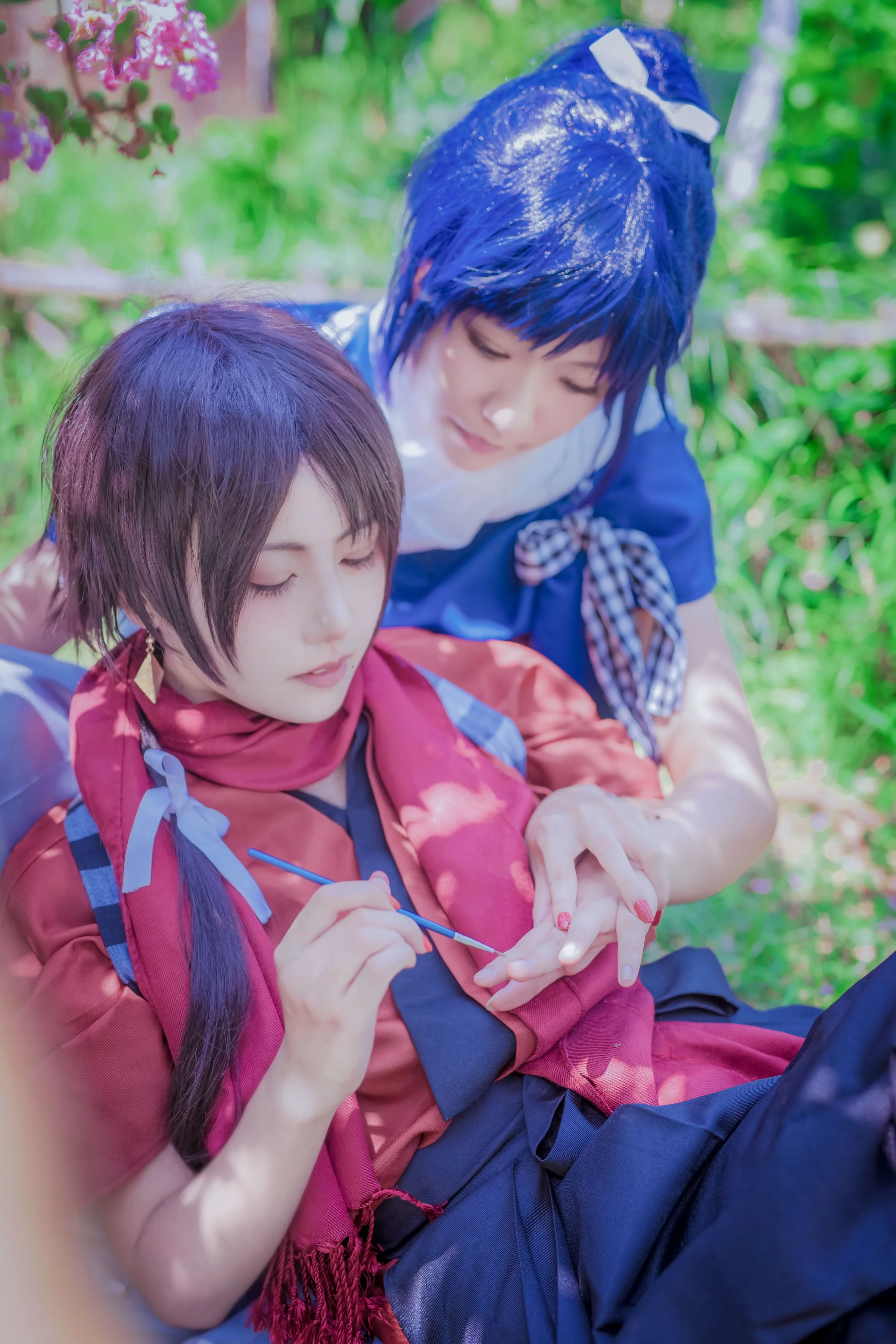 刀剑乱舞加州清光COS写真