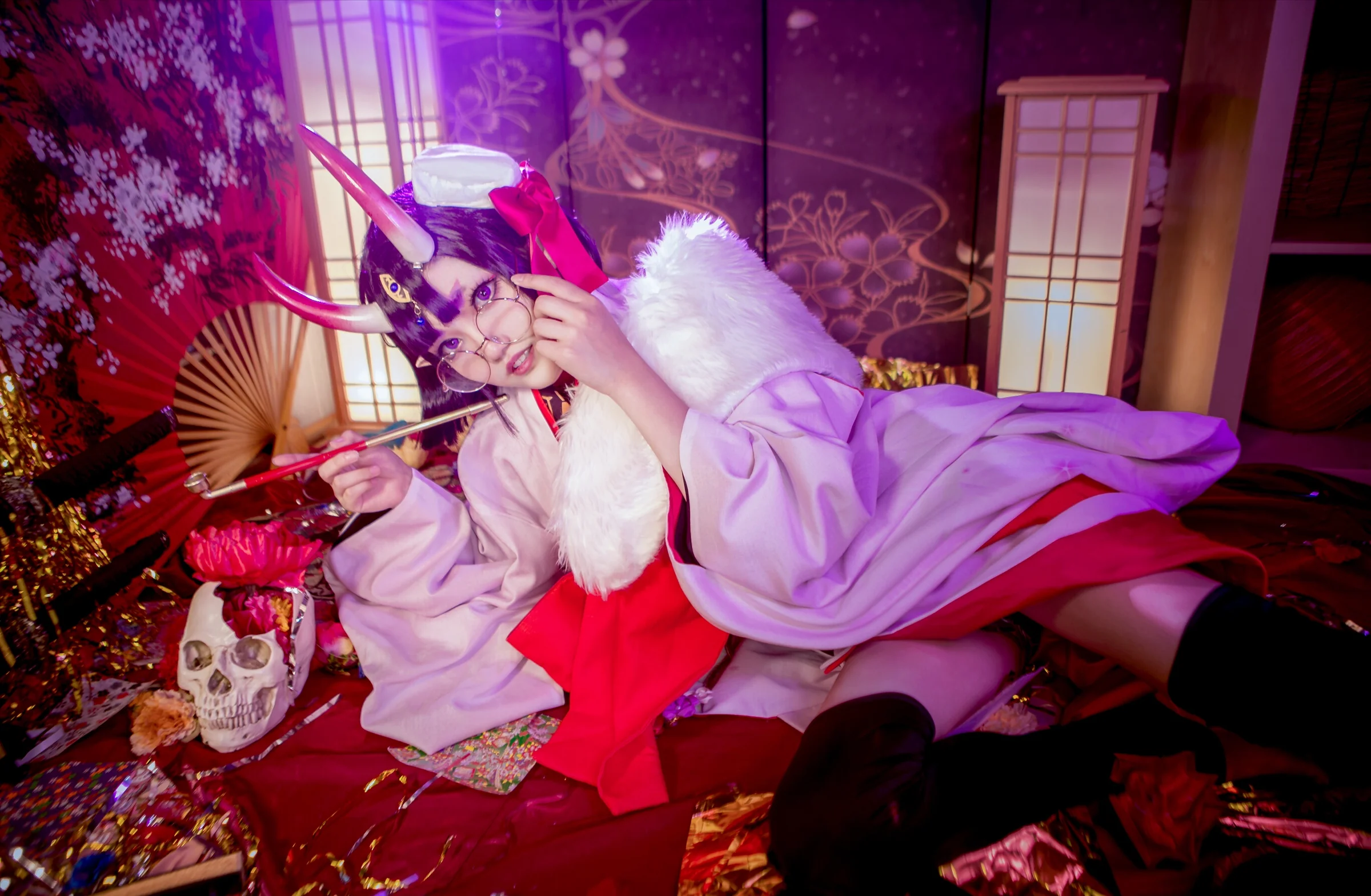 Fate 酒吞童子COS写真