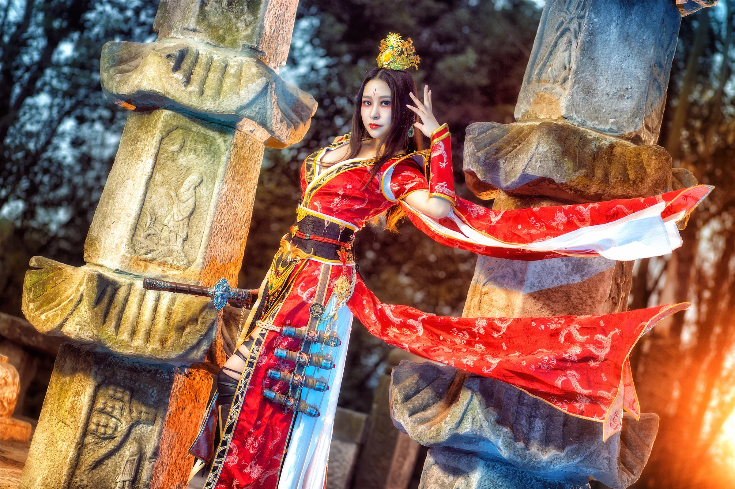 《暗黑破坏神》秘法师COS写真