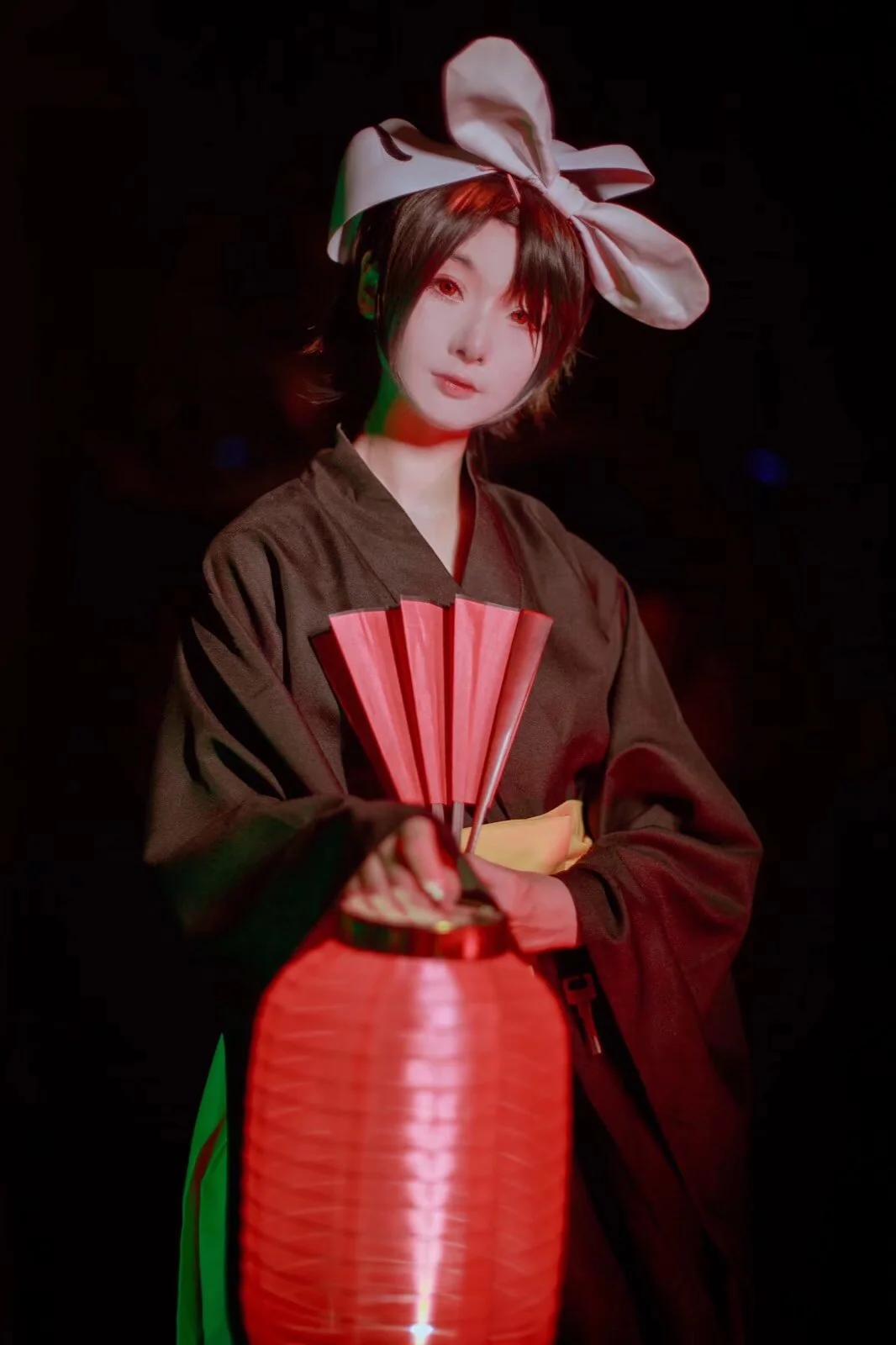 v家镜音双子COS写真 分分合合的罗刹与骸骨