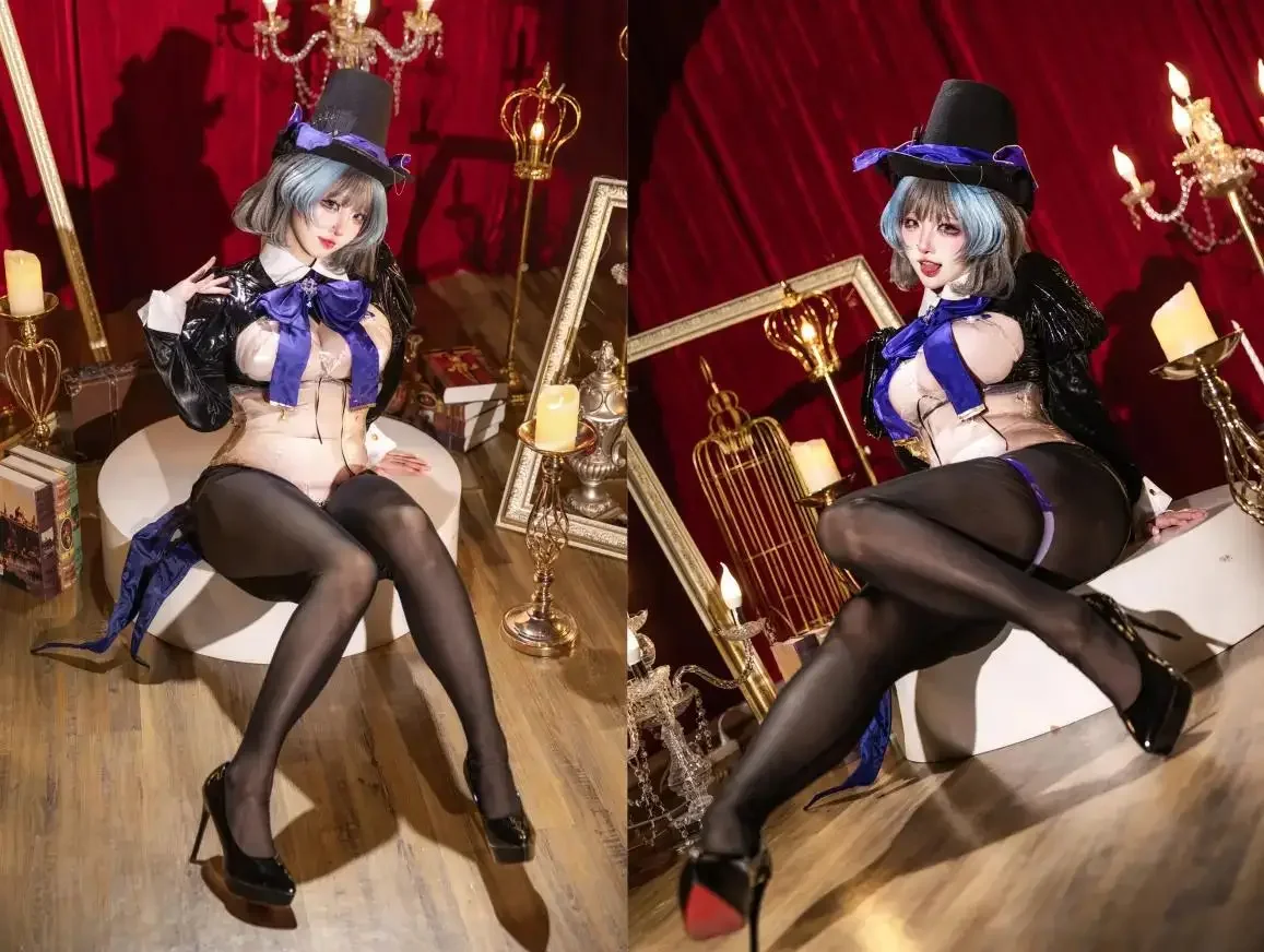 soso嗖嗖 – 柴郡魔术师【43P/2V】｜高清图片集