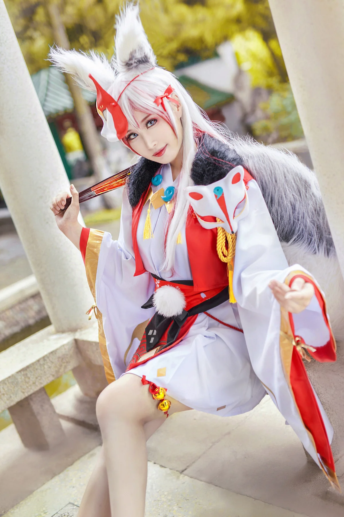 阴阳师手游 妖狐COS写真