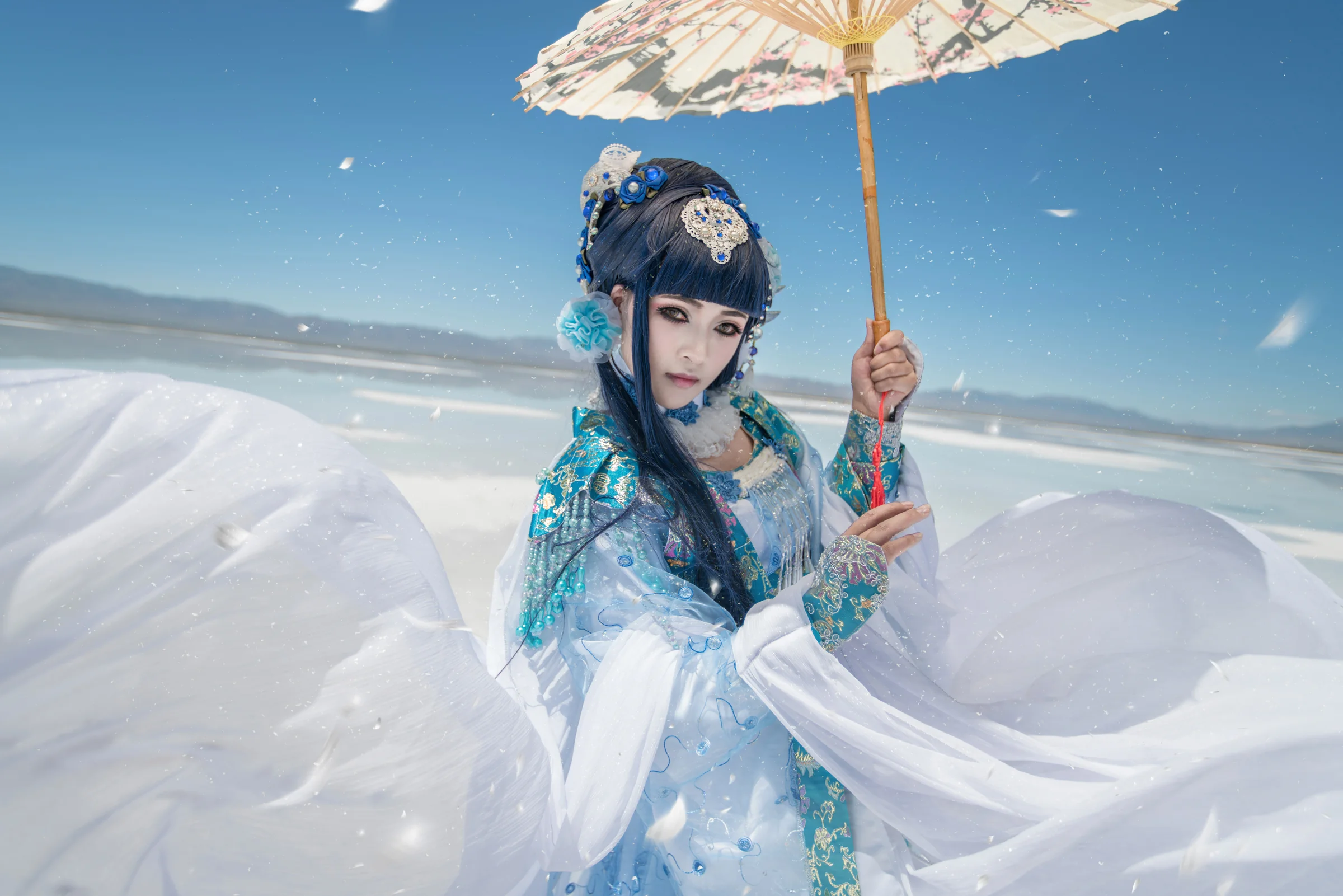 金光不布袋戏玲珑雪霏COS写真