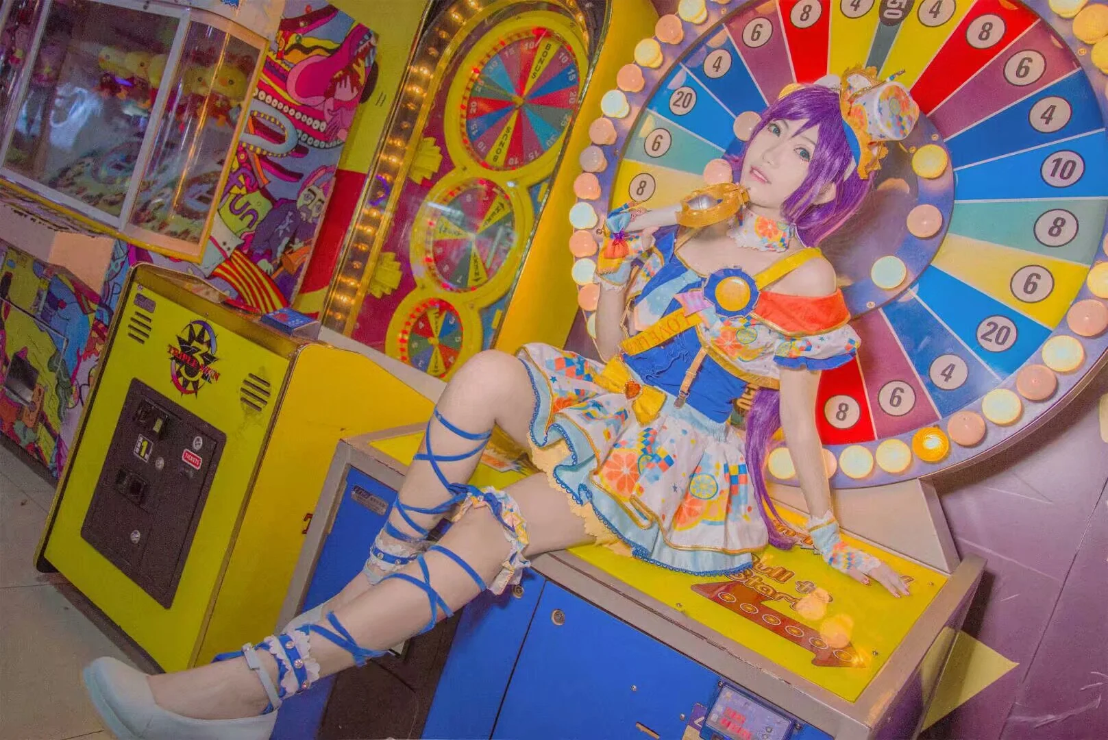东条希COS写真 来和咱家一起成为偶像吧