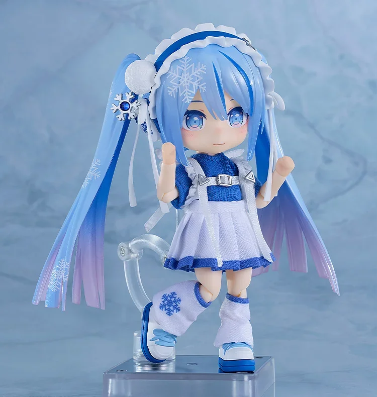 GSC发布《初音未来》雪未来Yukiiro Pop Ver.黏土娃｜高清图片集