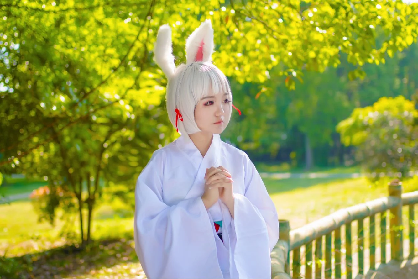 阴阳师山兔COS写真