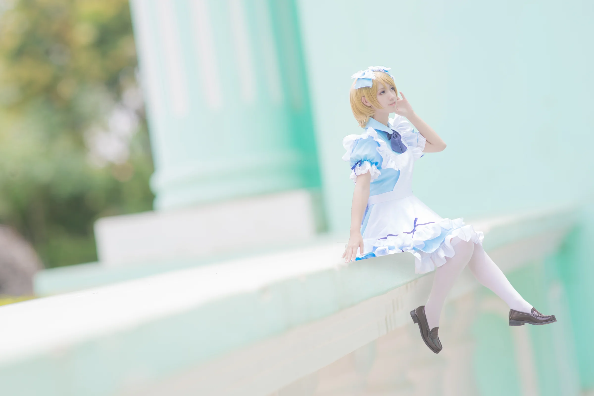 lovelive！花阳爱丽丝同人COS写真