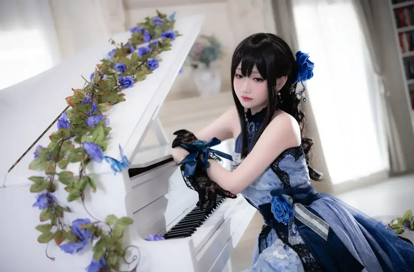 小木曾AYA – 偶像大师 涩谷凛礼服｜高清图片集