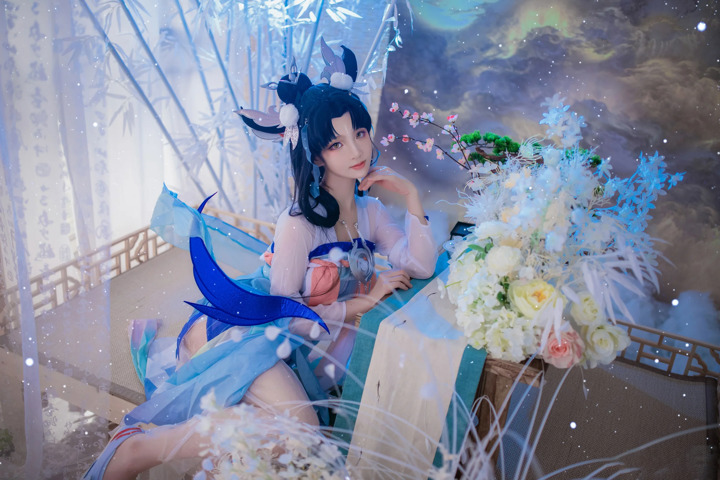 王者荣耀 嫦娥如梦令COS写真