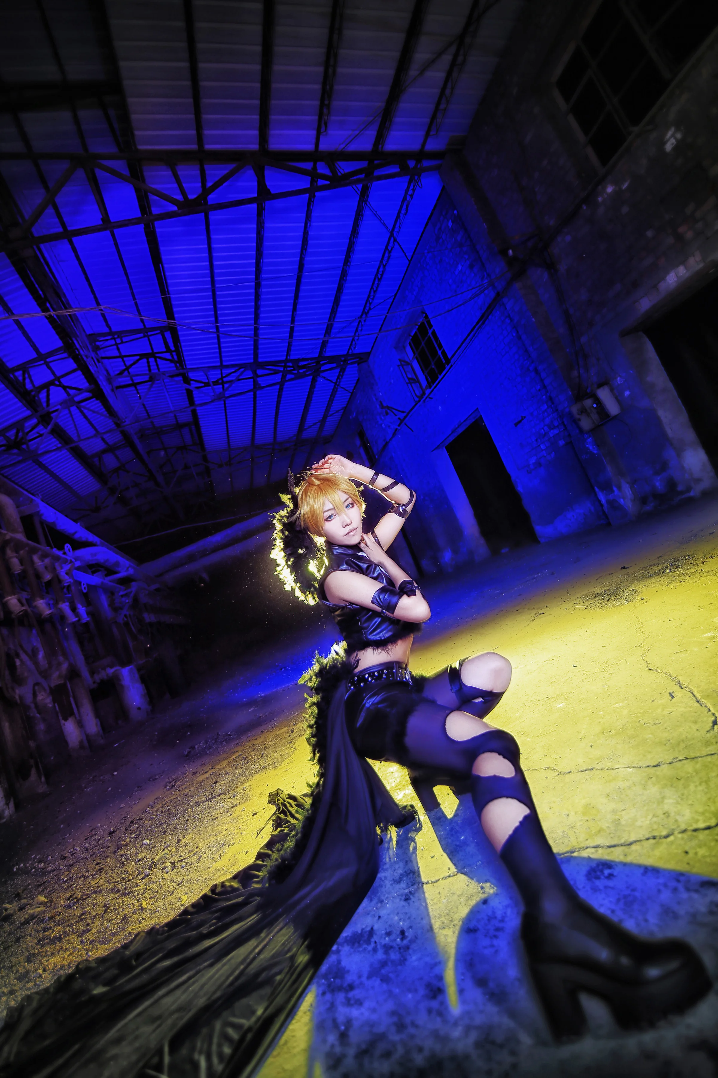 VOCALOID镜音连COS写真