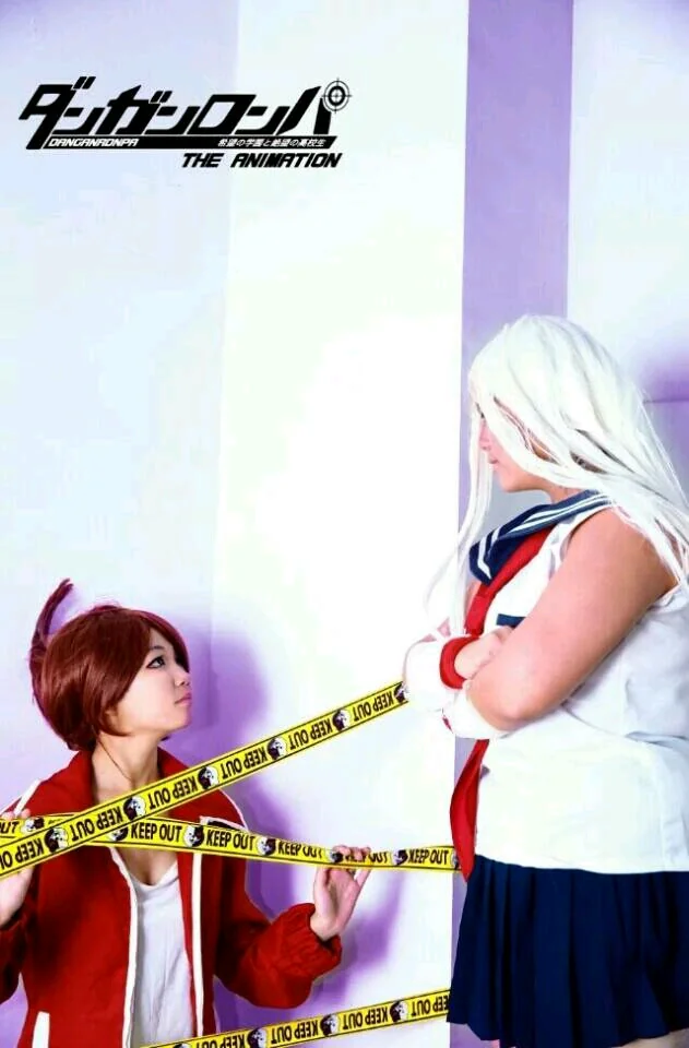 弹丸论破-葵樱COS写真