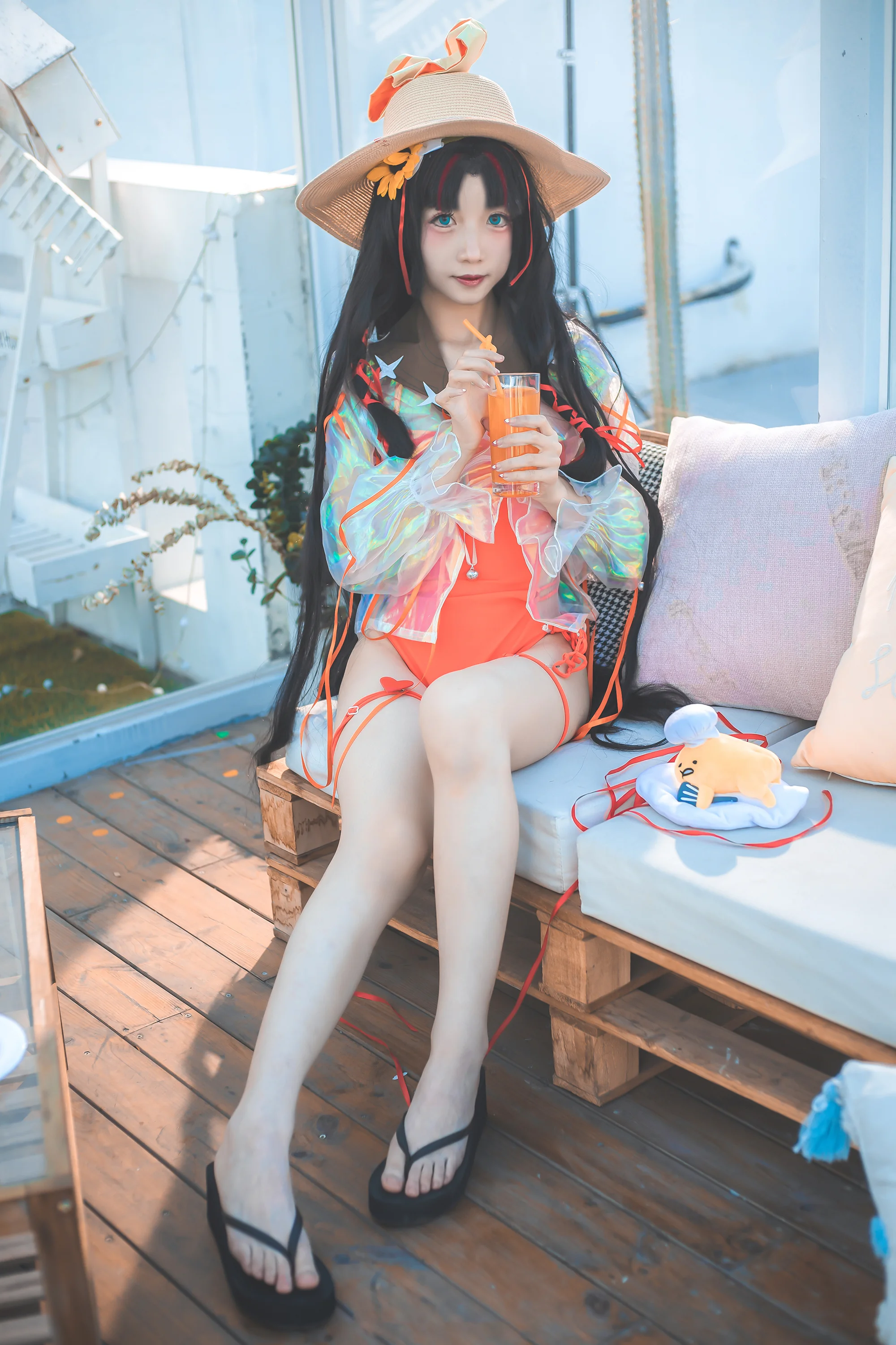 《阴阳师》缘结神COS写真