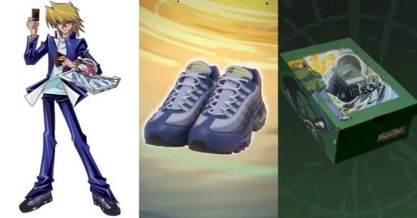 城之内标志性球鞋！Nike x《游戏王》联名鞋即将推出｜高清图片集