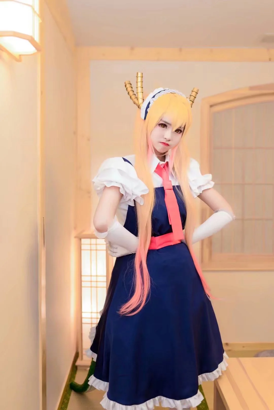 小林家的龙女仆托尔COS写真，希望我的托尔你们能喜欢