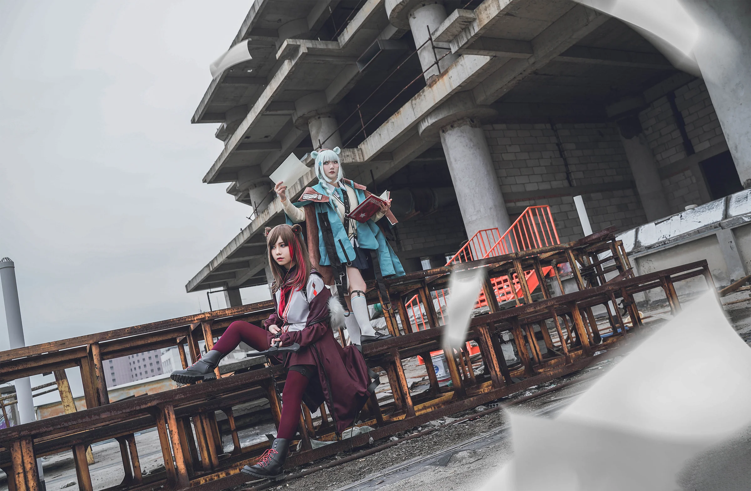 《明日方舟》凛冬 真理COS写真