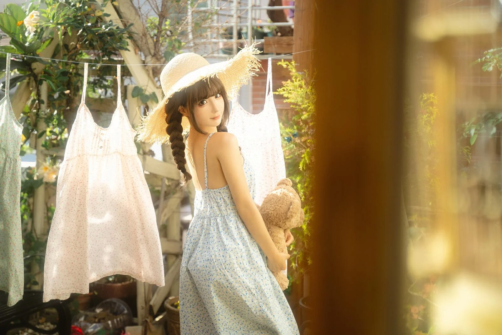 蠢沫沫 – 晾衣服｜高清图片集