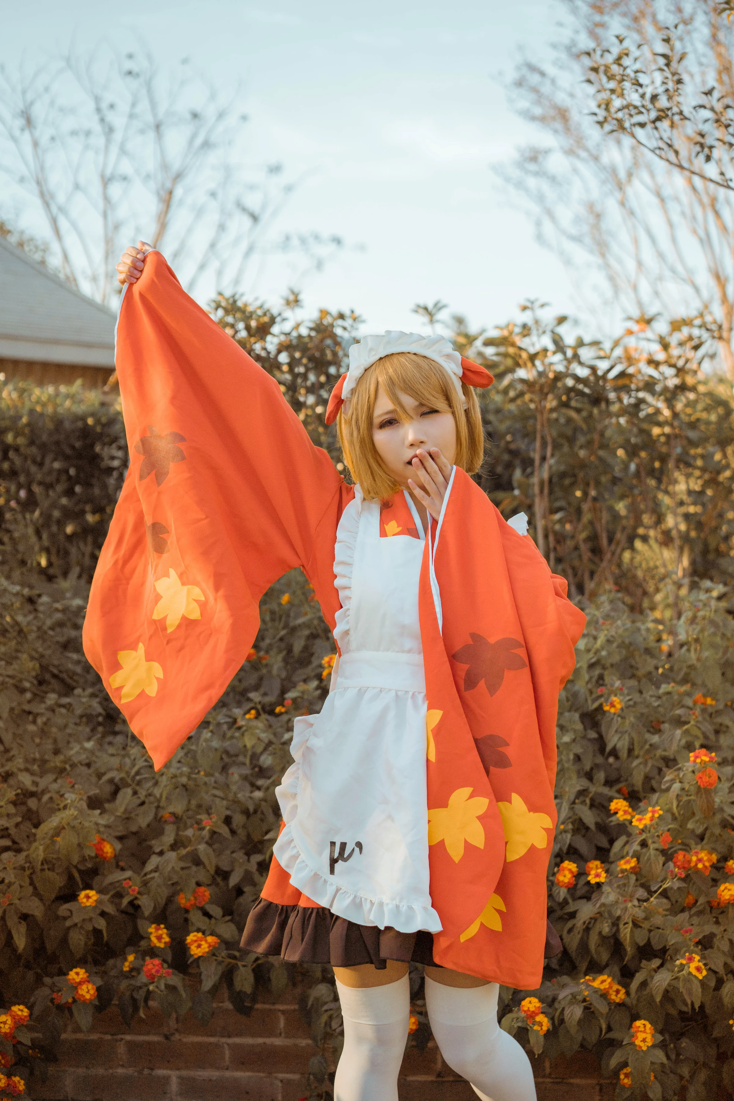 lovelive 花阳 动物觉醒COS写真