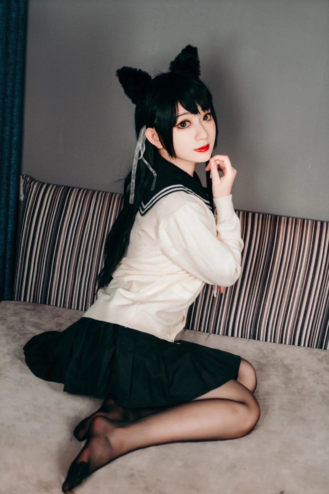《碧蓝航线》爱宕COS写真