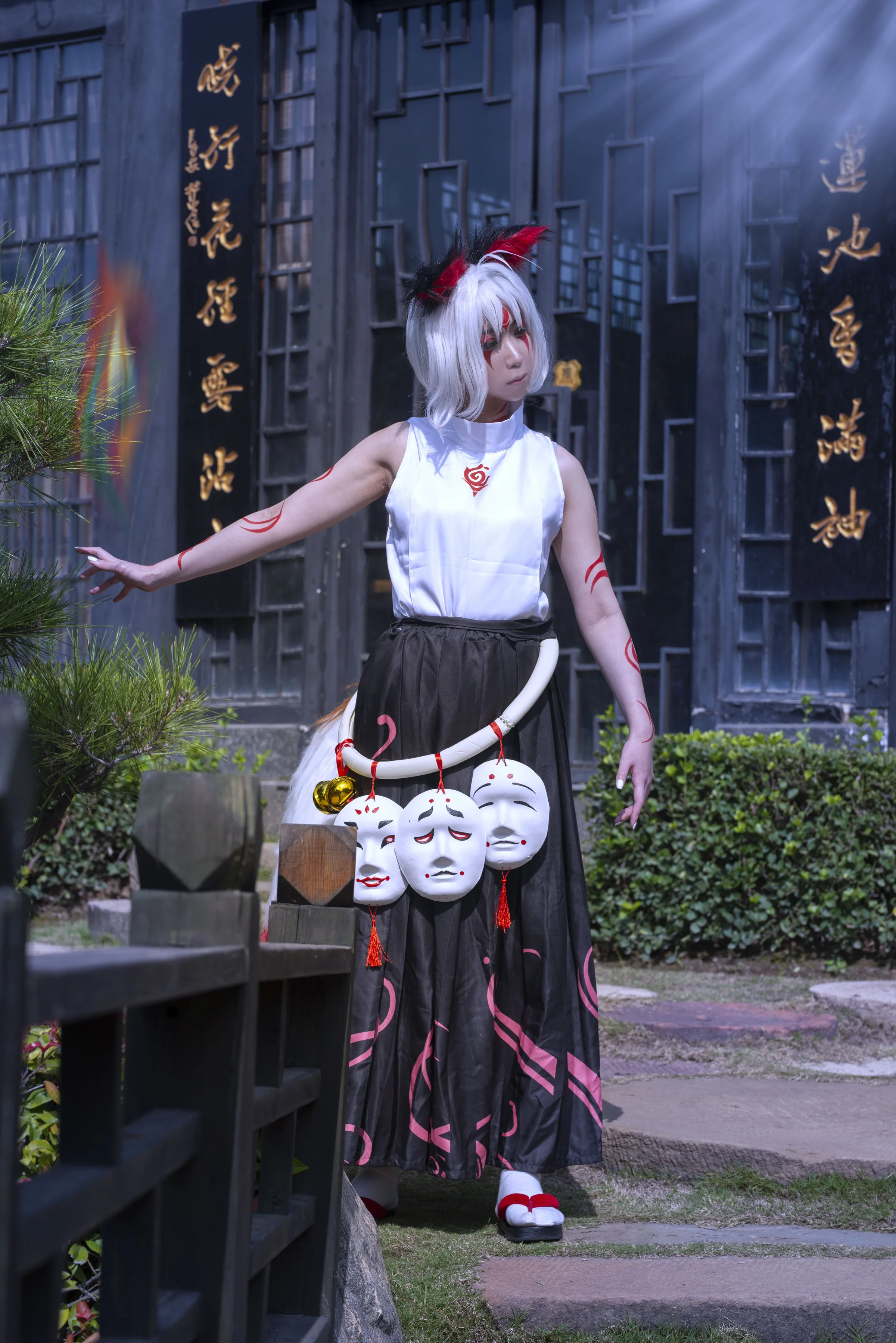 阴阳师 白藏主COS写真