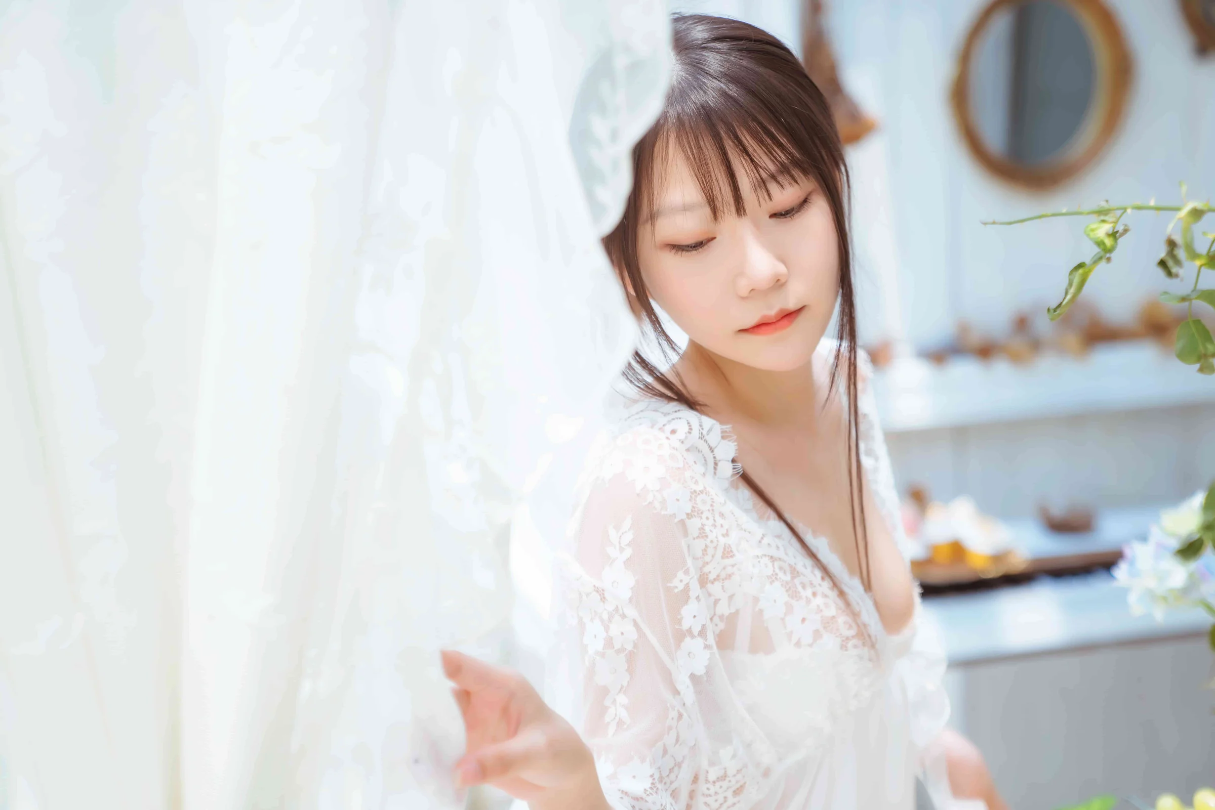 香草喵露露-玻璃房少女[79P-1.13G]｜高清图片集