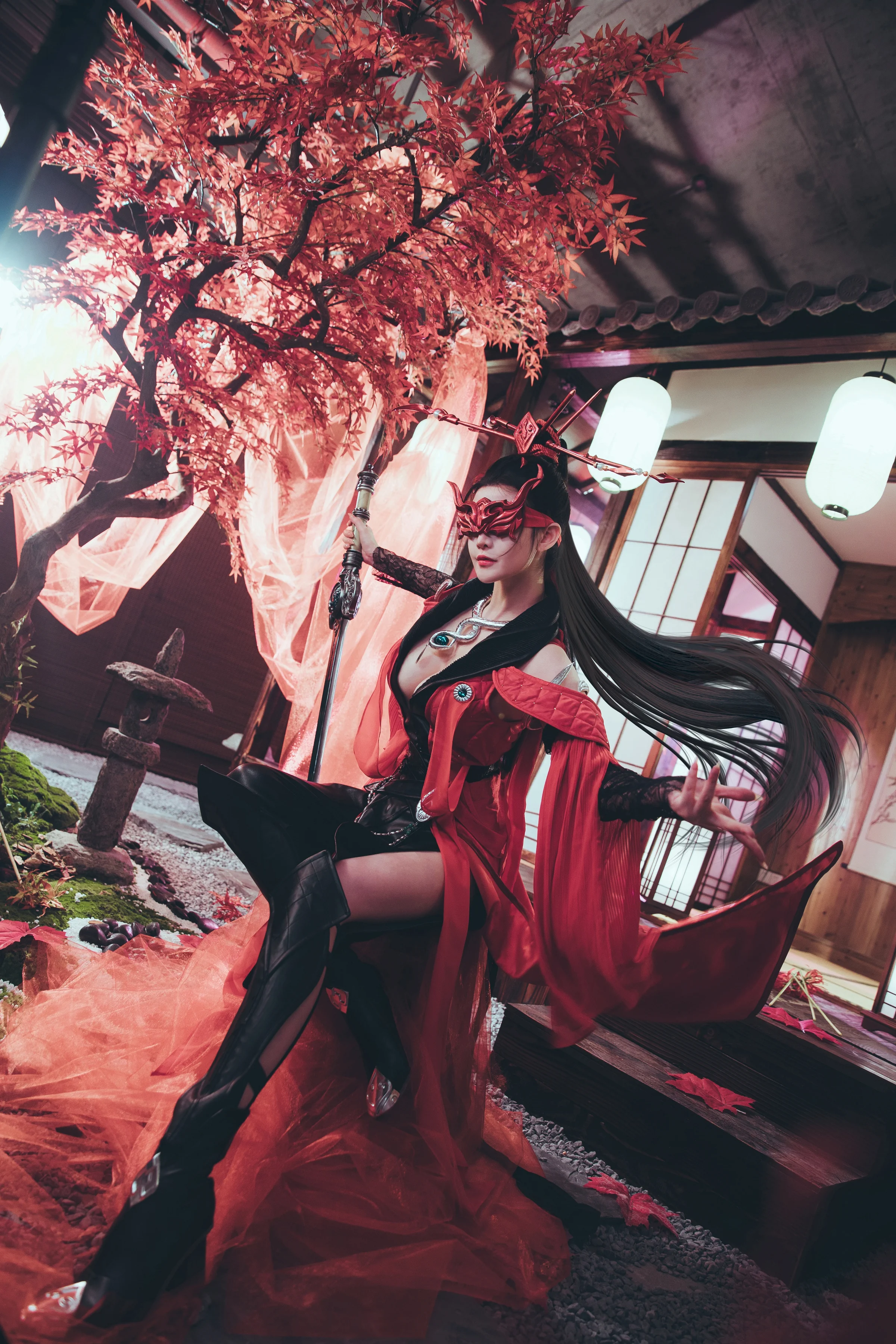 永劫无间 宁红夜COS写真