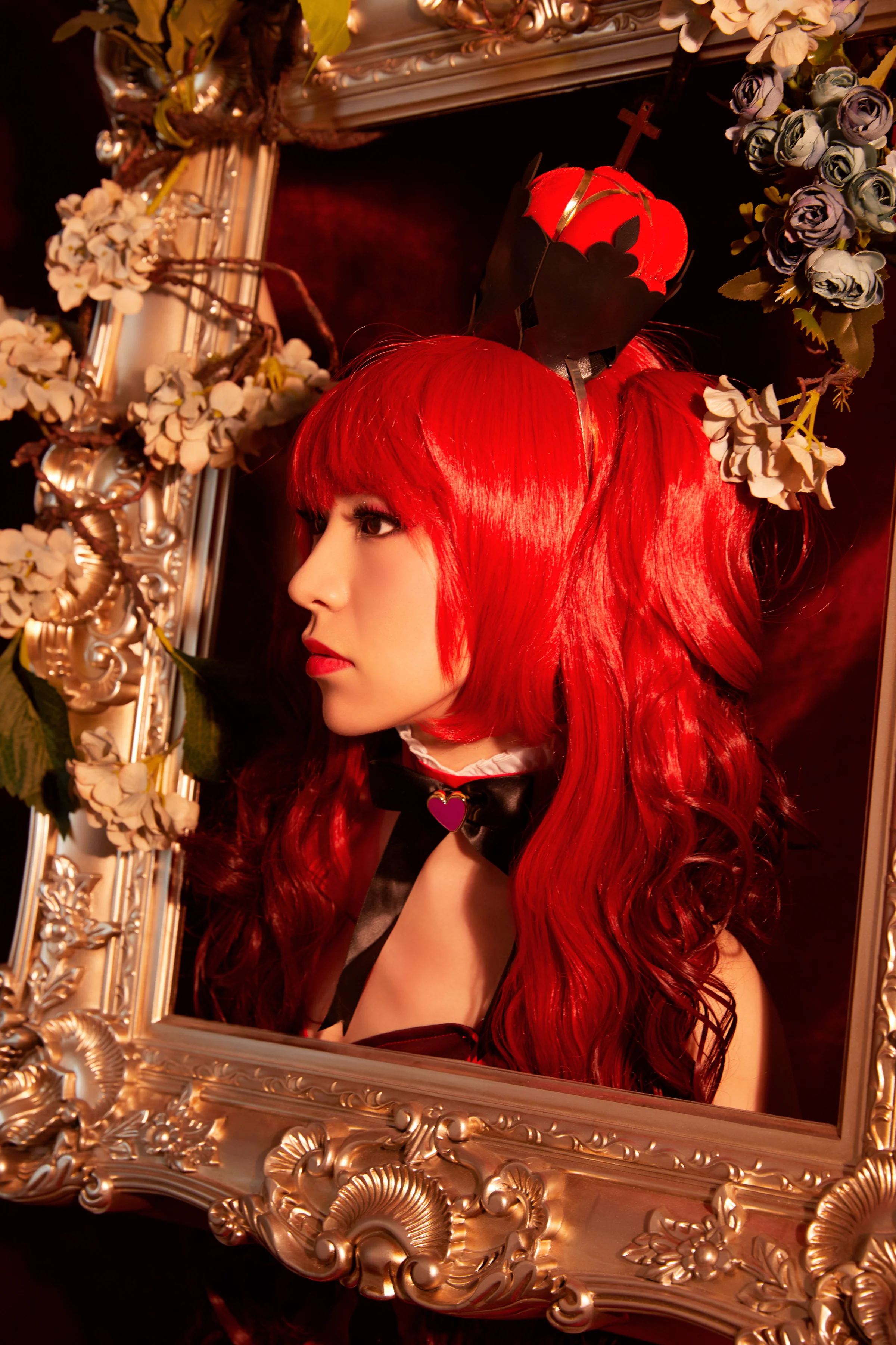 童话another：红心女王COS写真