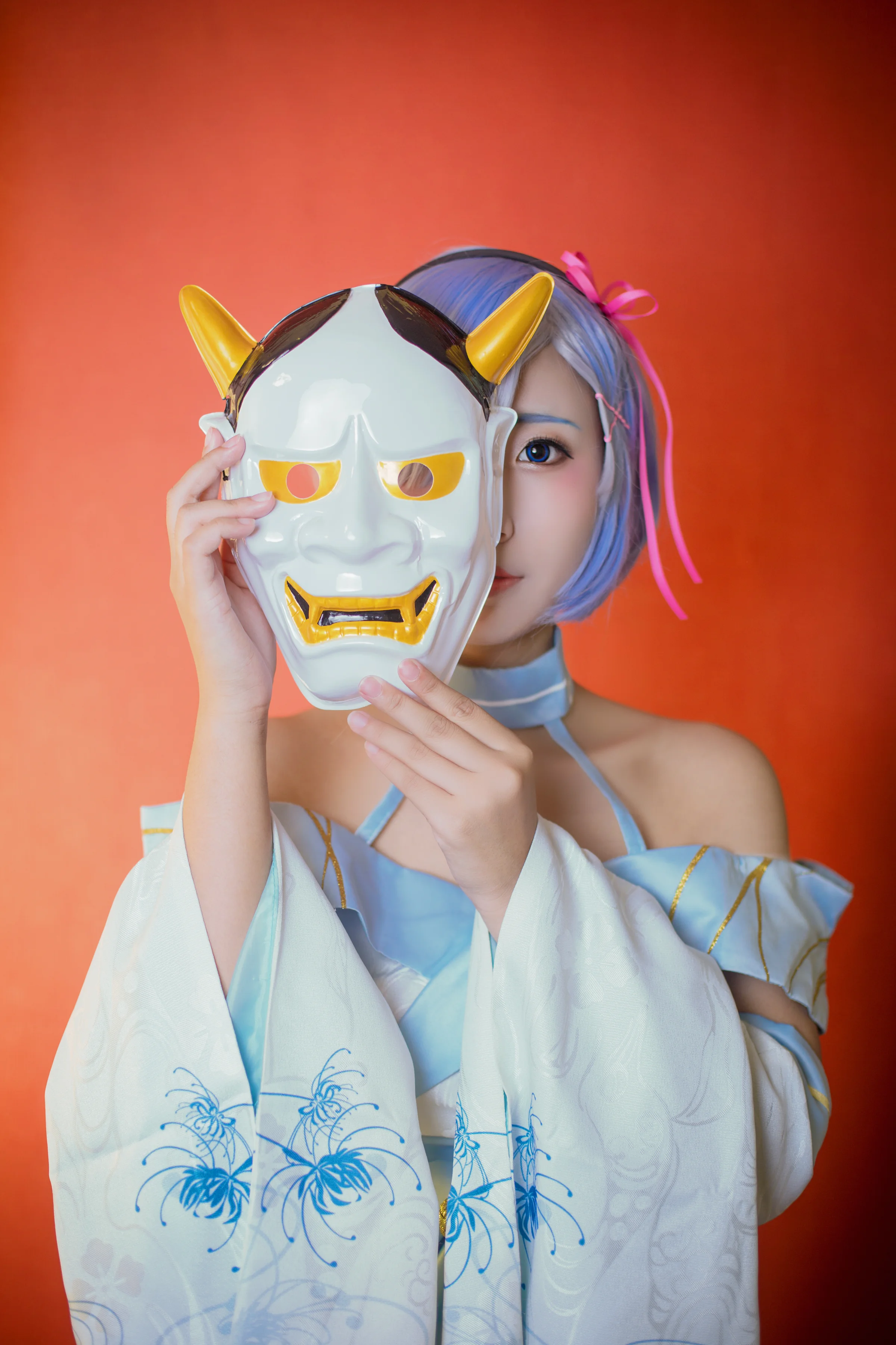Re:从零开始的异世界生活雷姆COS写真，雷姆最喜欢姐姐了