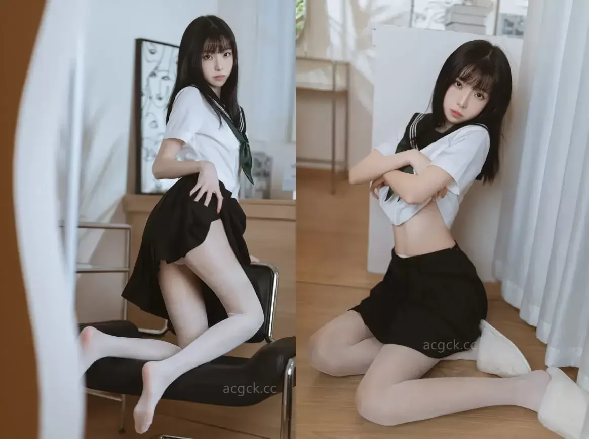 许岚LAN – 白丝水手服｜高清图片集