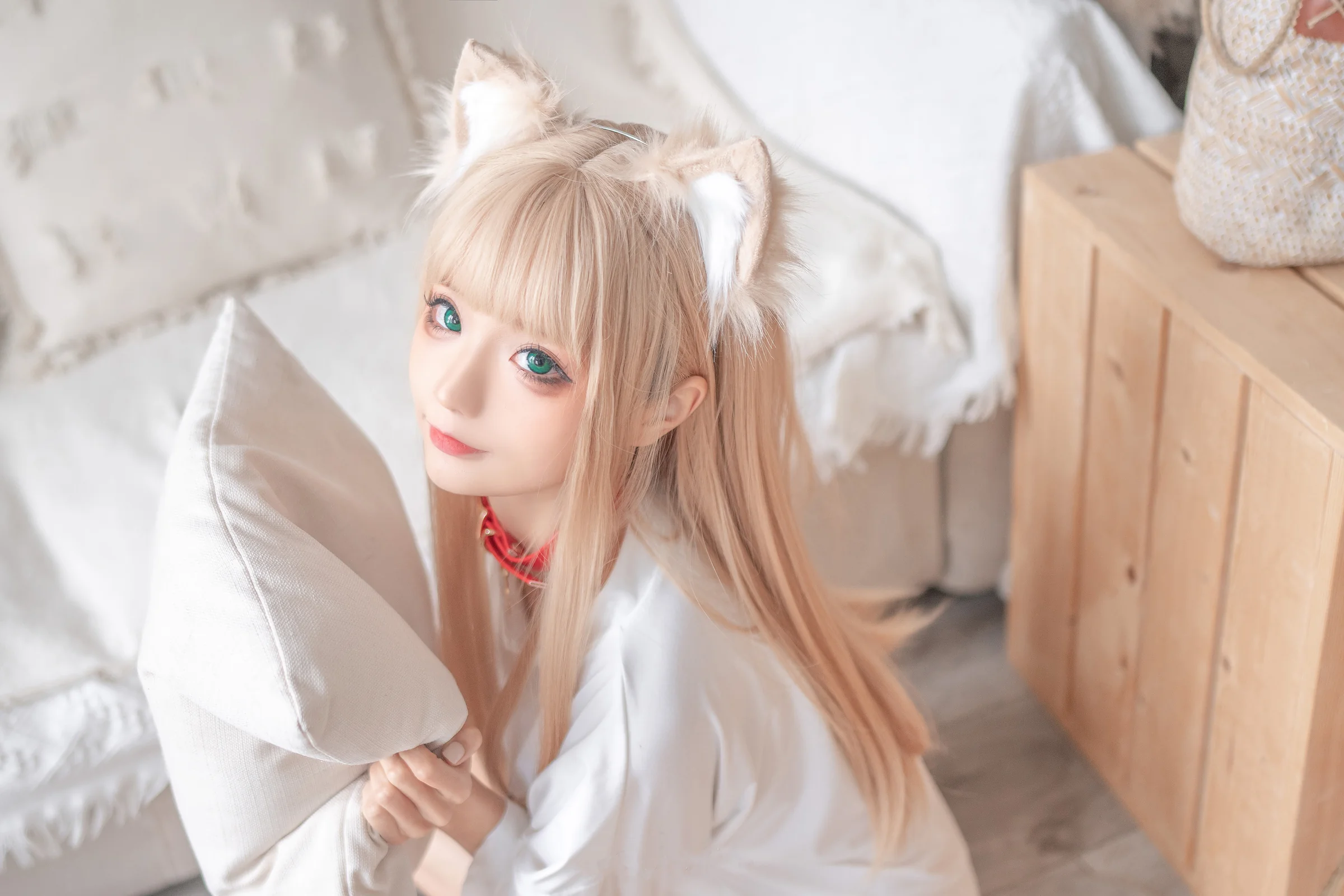 黄豆粉猫娘COS写真