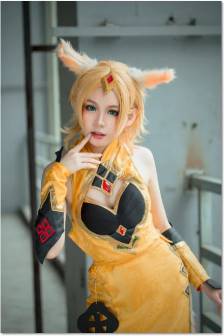 王者荣耀妲己COS写真