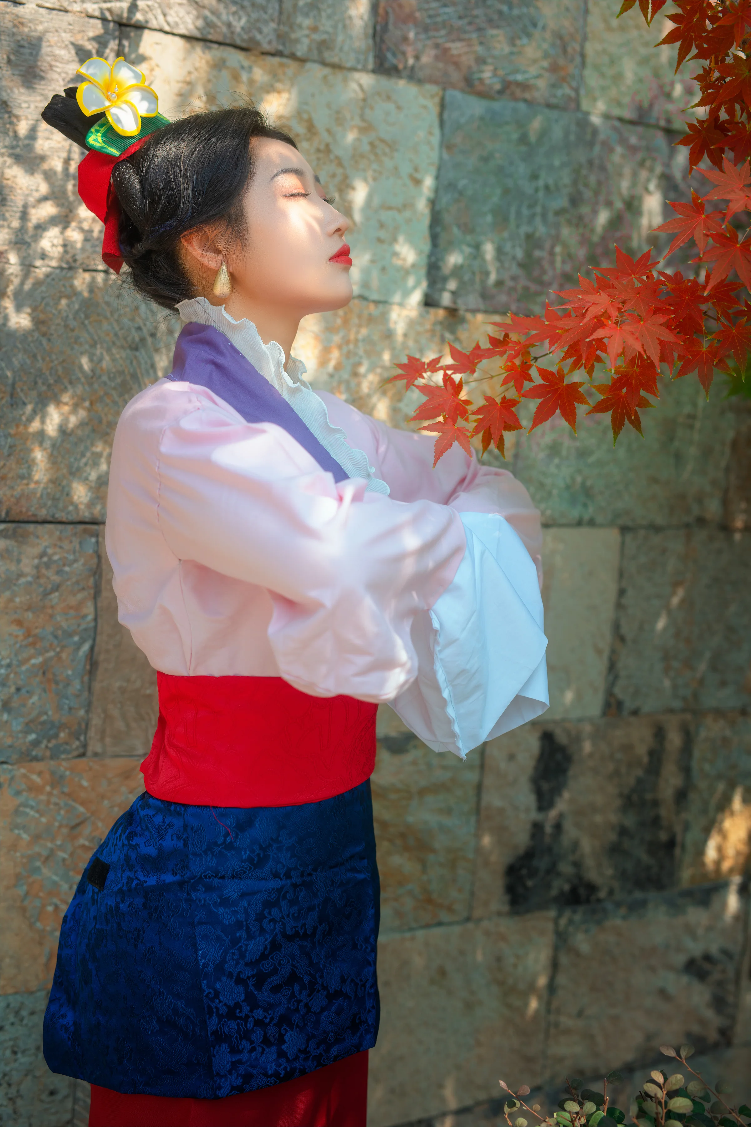 迪士尼花木兰COS写真