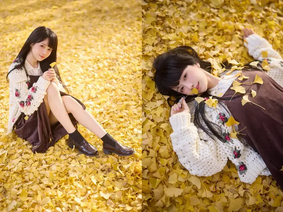 Shika小鹿鹿 – 银杏Aki｜高清图片集