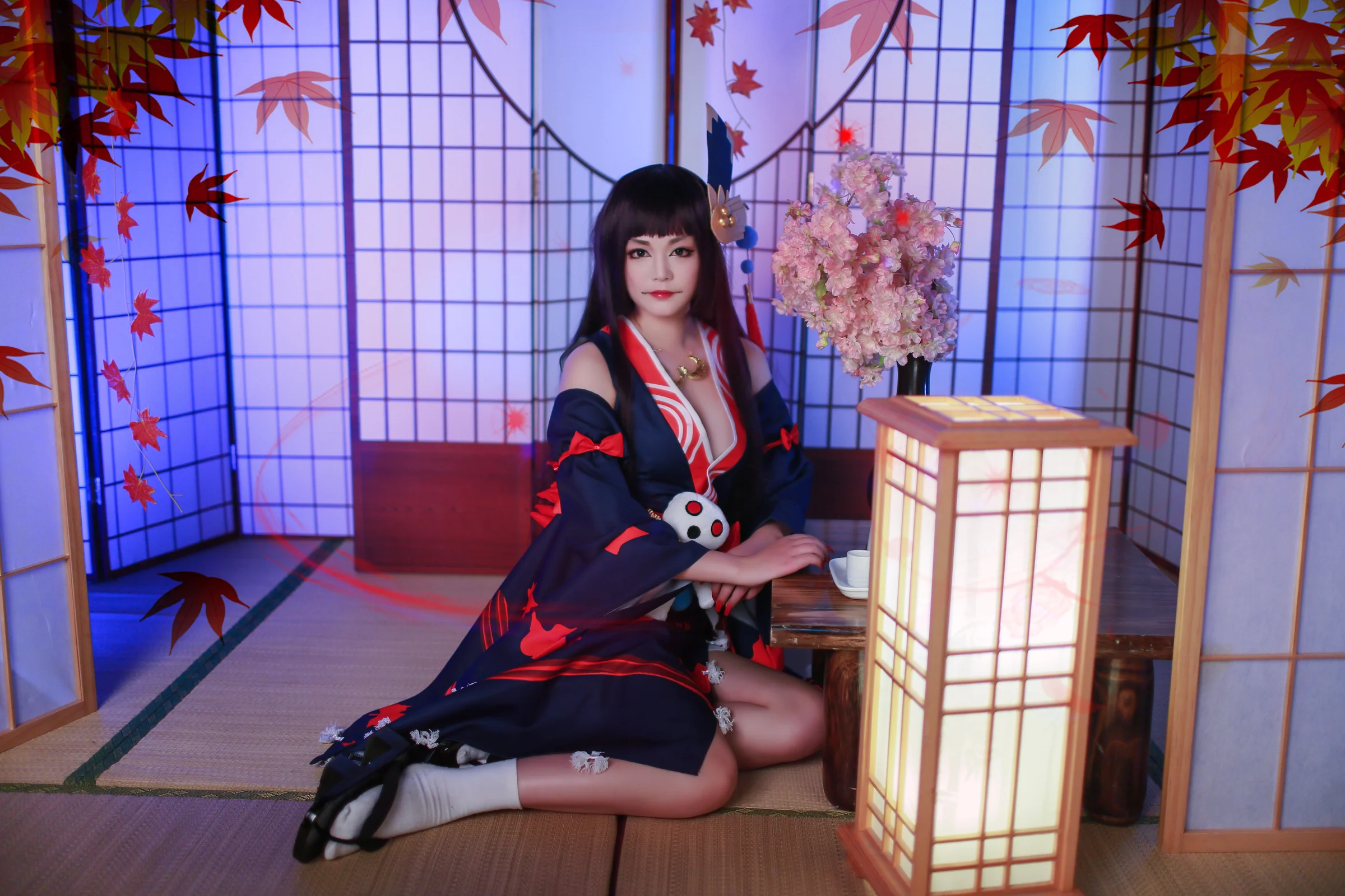 鬼女红叶COS写真，希望大家喜欢