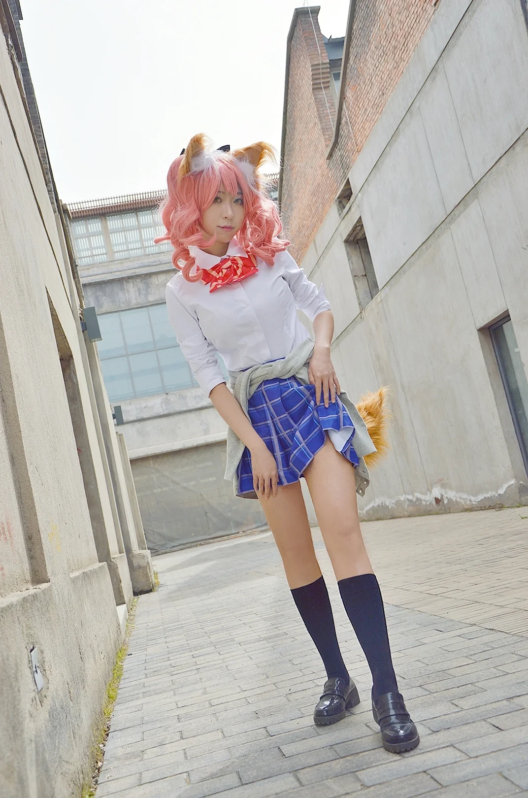 fgo玉藻前制服COS写真