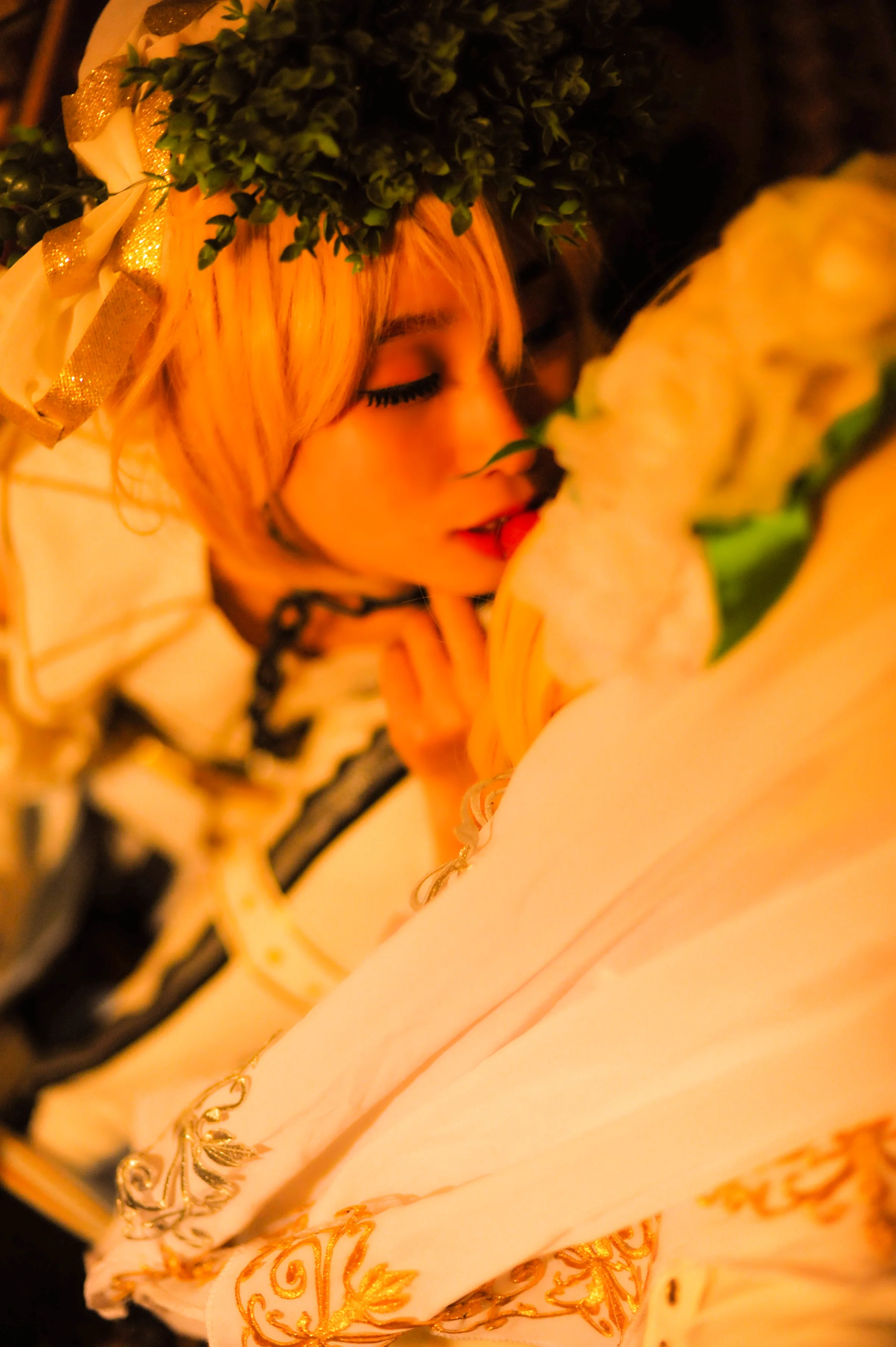 Fate/EXTRA CCC花嫁尼禄初始/满破COS写真