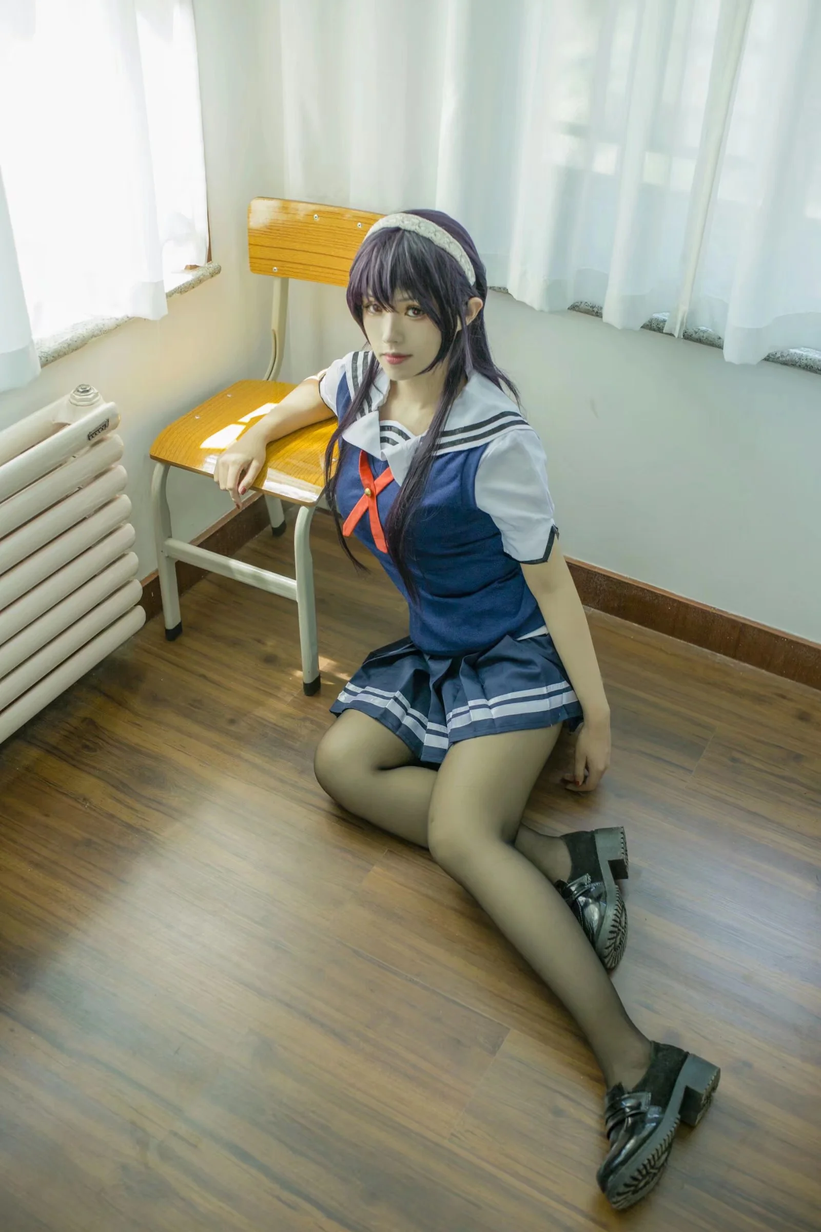 霞之丘诗羽COS写真一路人女主的养成方式