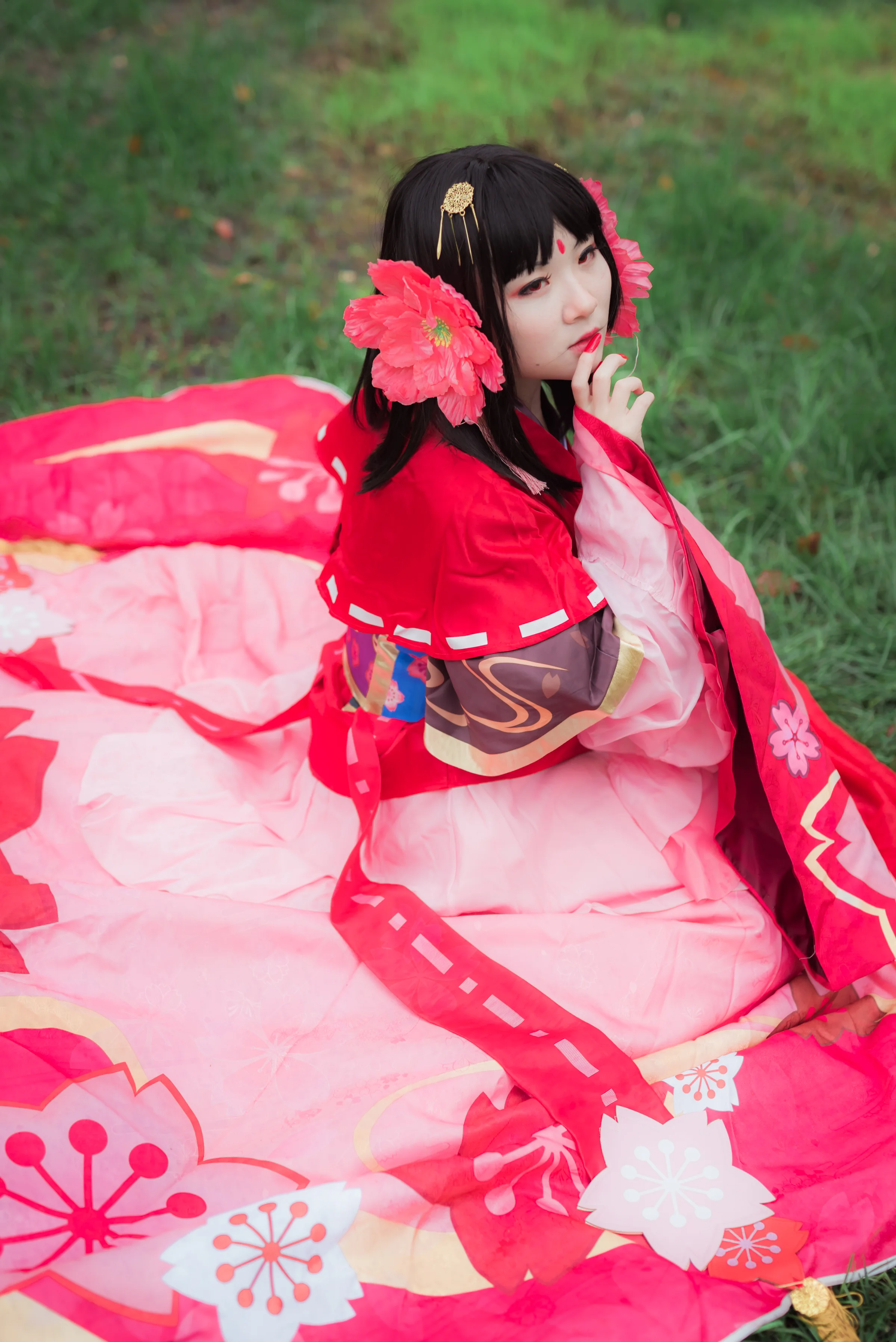 阴阳师樱花妖COS写真