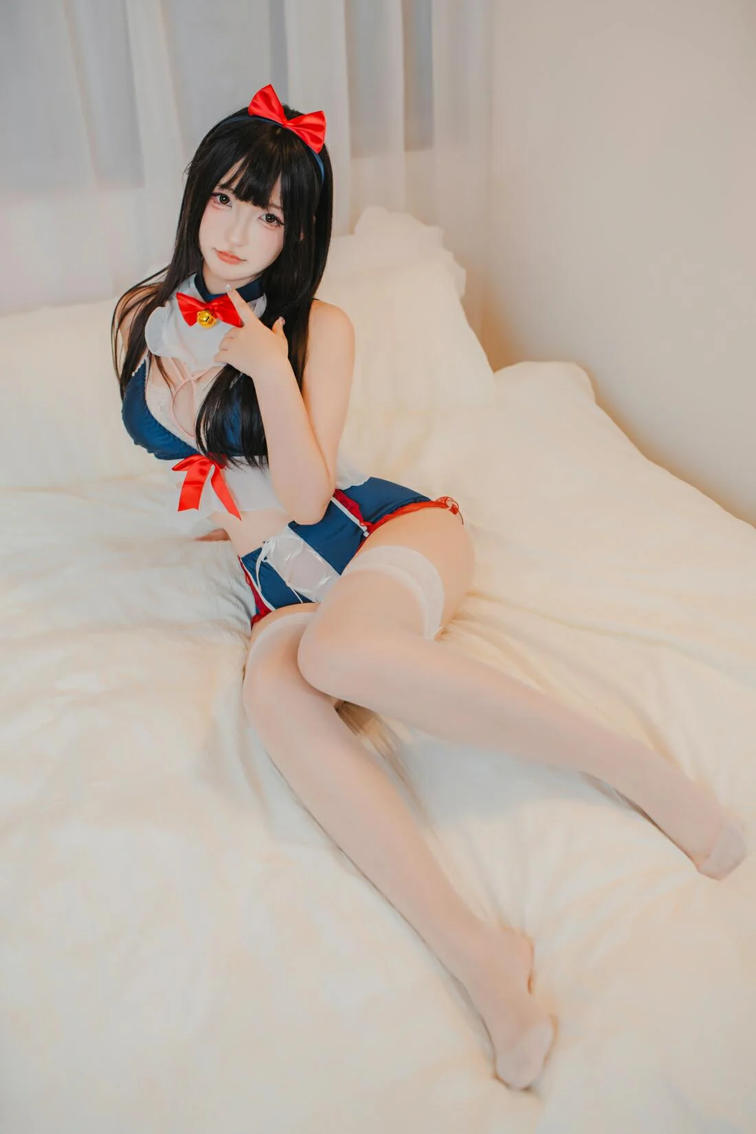 神楽坂真冬 – 第五季 序号62：《白丝猫娘》｜高清图片集