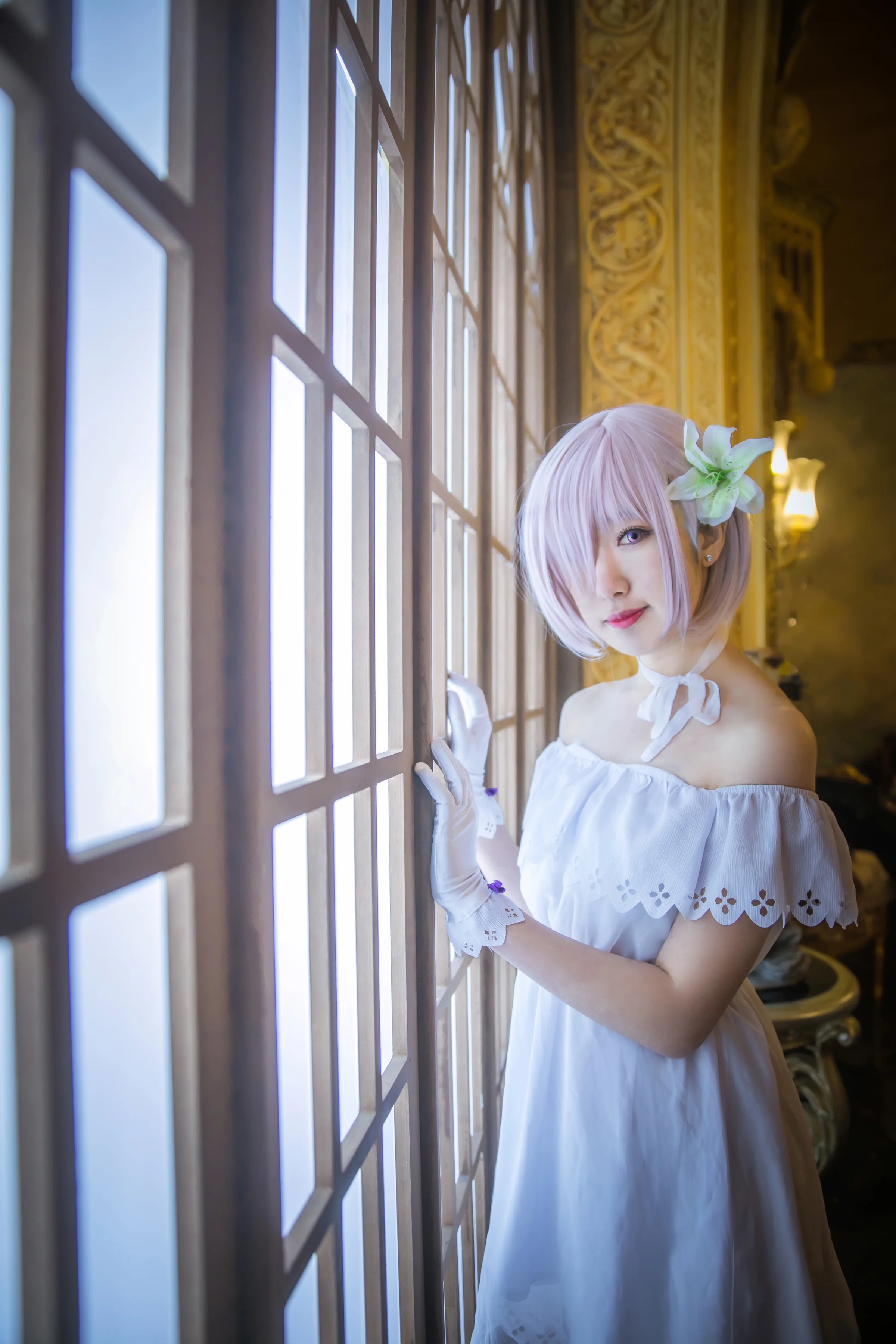 Fate/Grand Order玛修两周年礼装COS写真