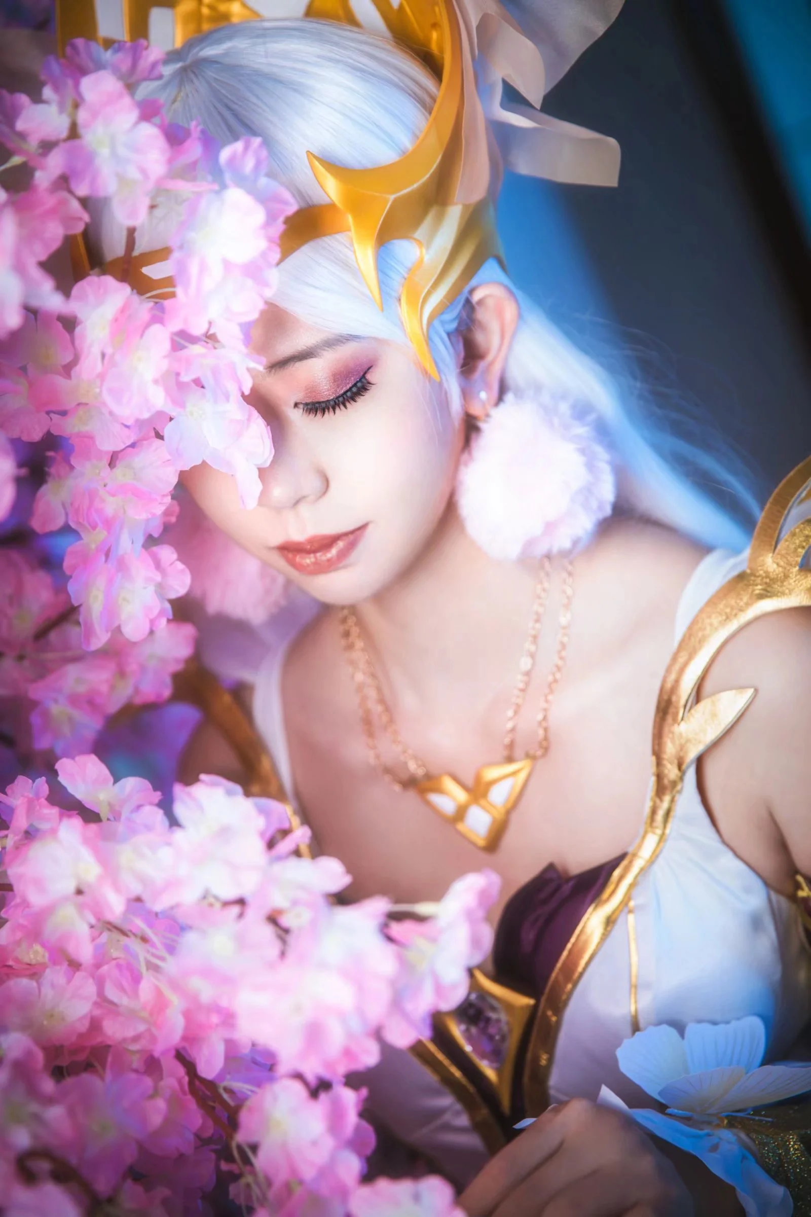 【COS写真正片】王者荣耀·貂蝉·金色仲夏夜之梦