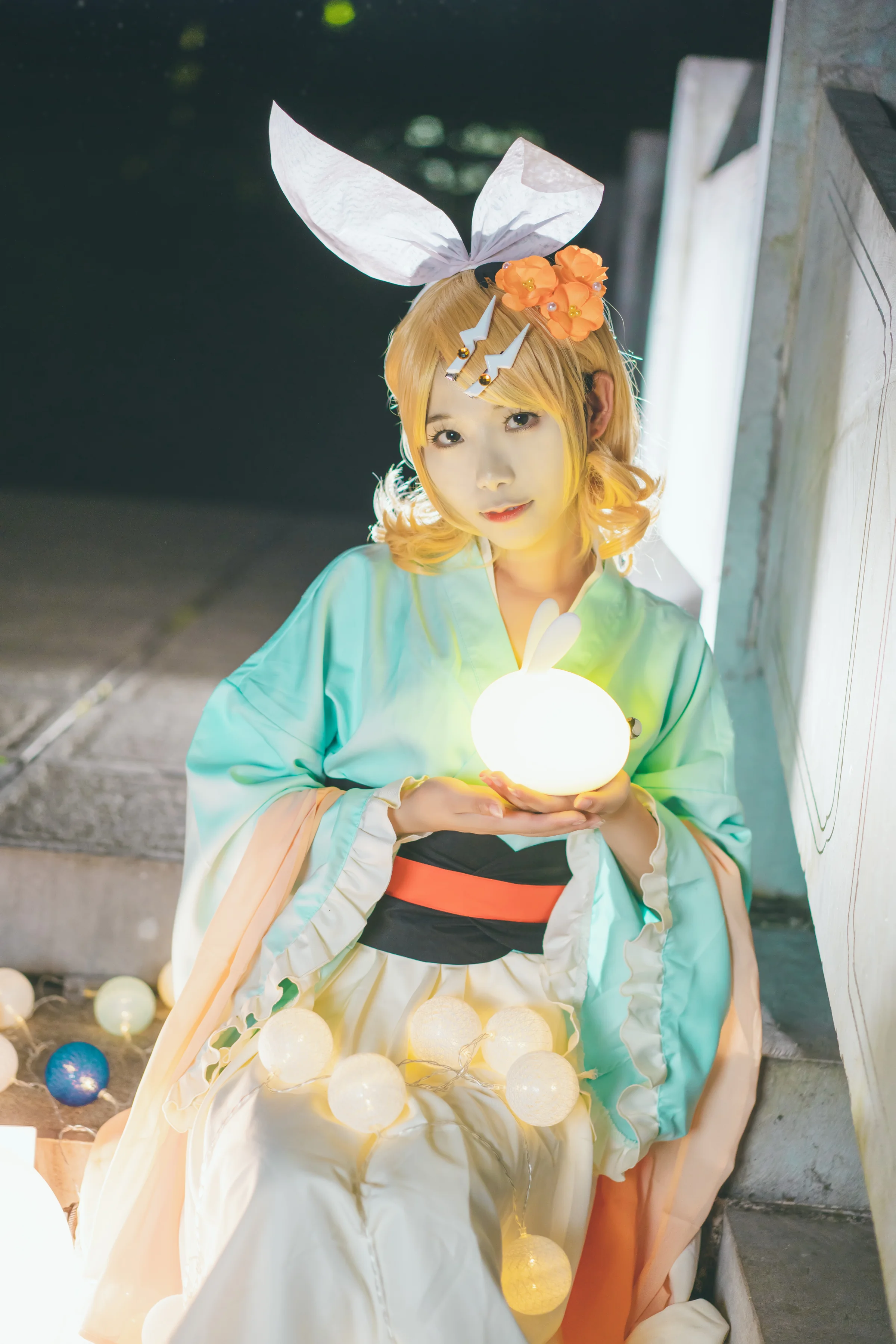 VOCALOID 镜音铃COS写真