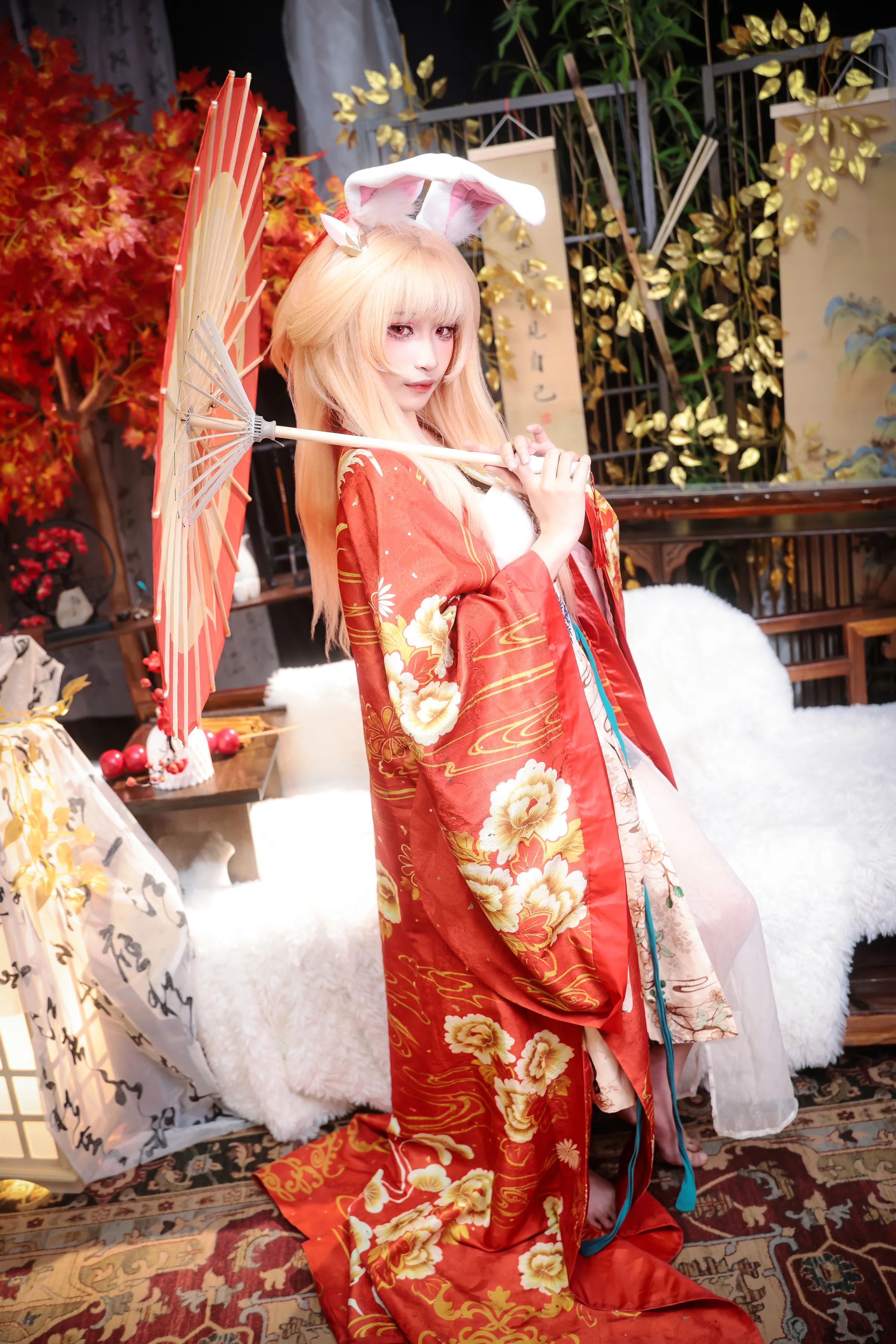 《王者荣耀》公孙离惊鸿舞COS写真
