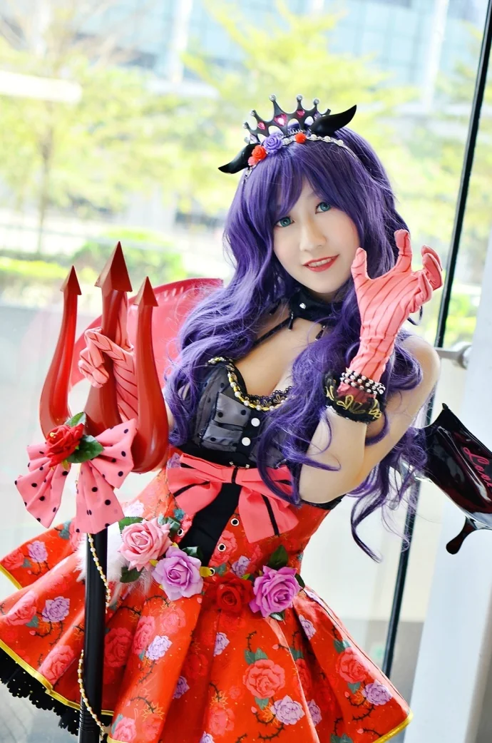 LoveLive！ 东条希 小恶魔觉醒ver COS写真