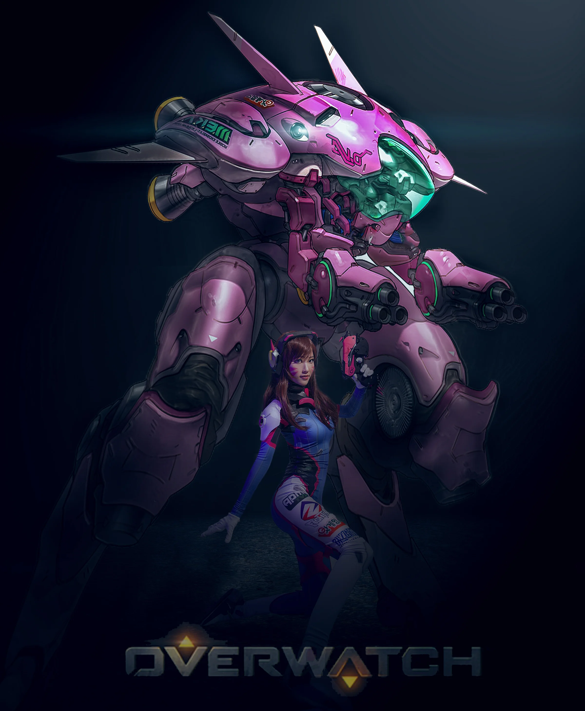 守望先锋D.va COS写真